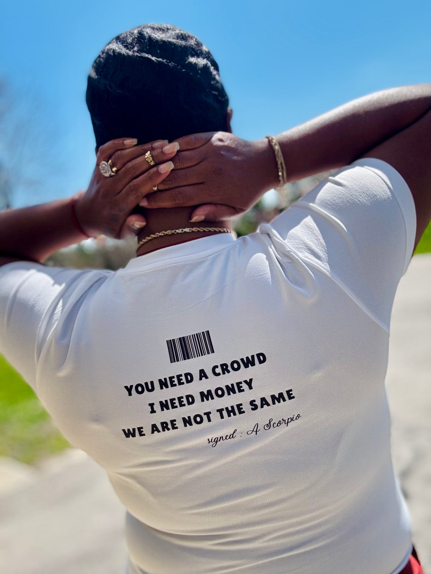 We Are Not the Same-Women’s Premium Crop Top