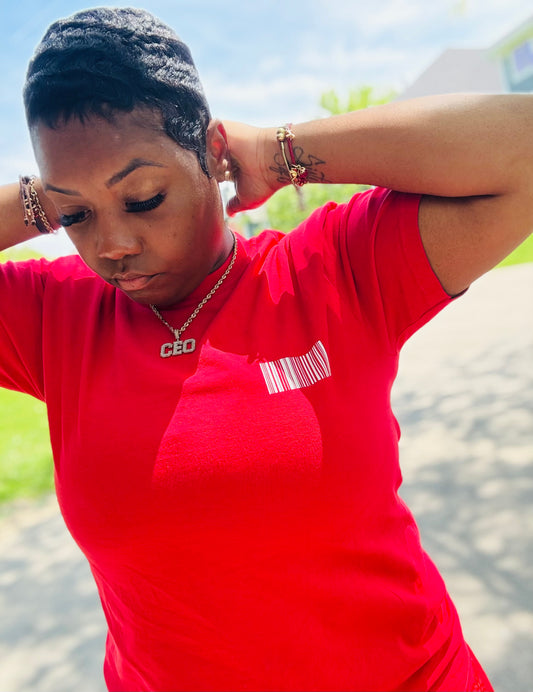 Scorpio season is Upon Y’all Premium Red Dyed Tee