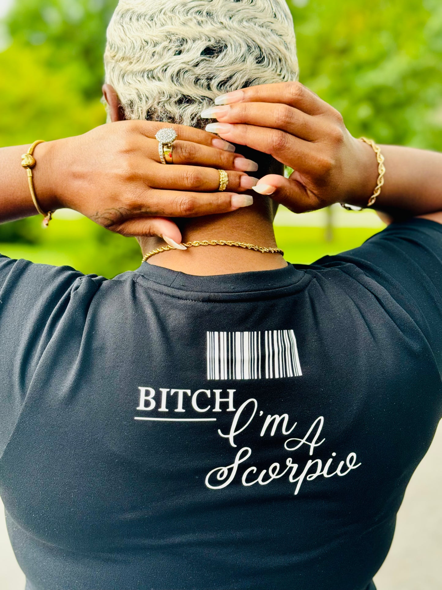 Bitch I’m A Scorpio - Women’s Premium Crop Top Bundle