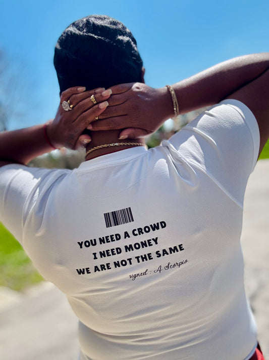 We Are Not the Same-Women’s Premium Crop Top