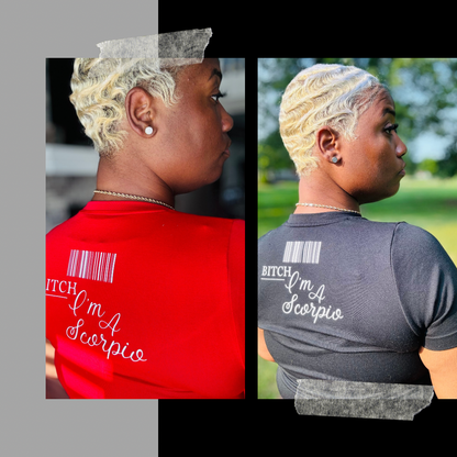 Bitch I’m A Scorpio - Women’s Premium Crop Top Bundle