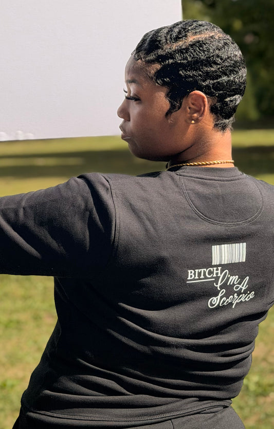 Bitch I’m A Scorpio Premium Mid-Weight Sweatshirt (UNISEX)