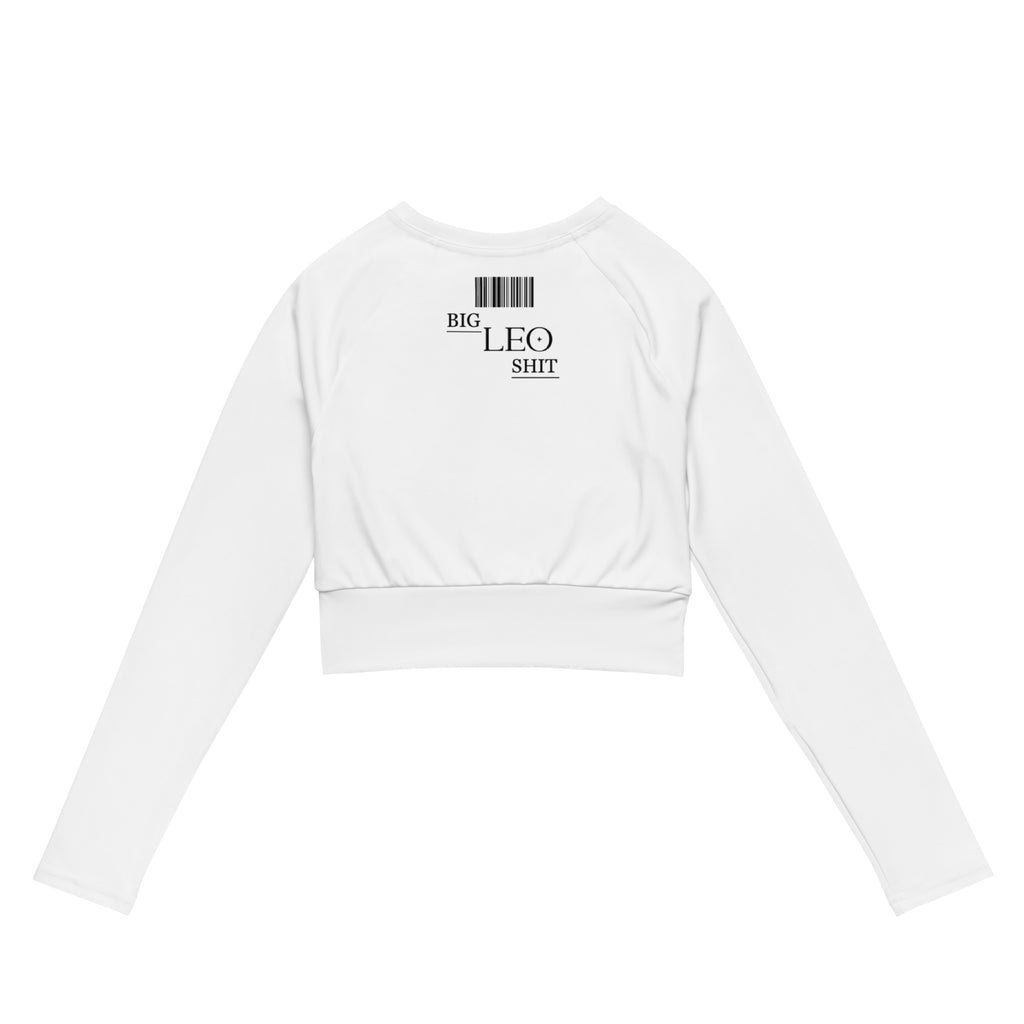 Big Leo SHIT - Women’s Premium Long Sleeve Crop Top