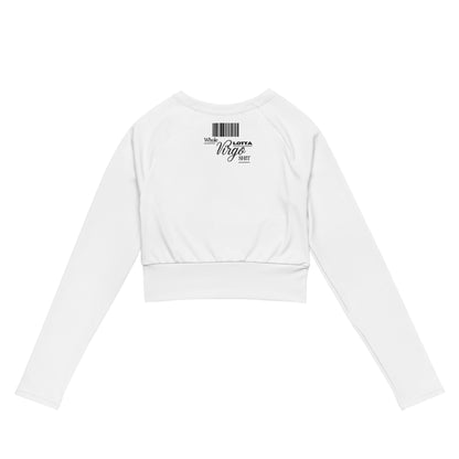 Whole LOTTA Virgo Shit - Women’s Premium Long Sleeve Crop Top