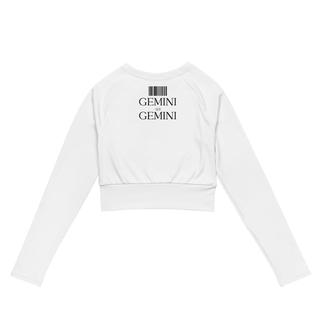 Gemini VS Gemini - Women’s Premium Long Sleeve Crop Top