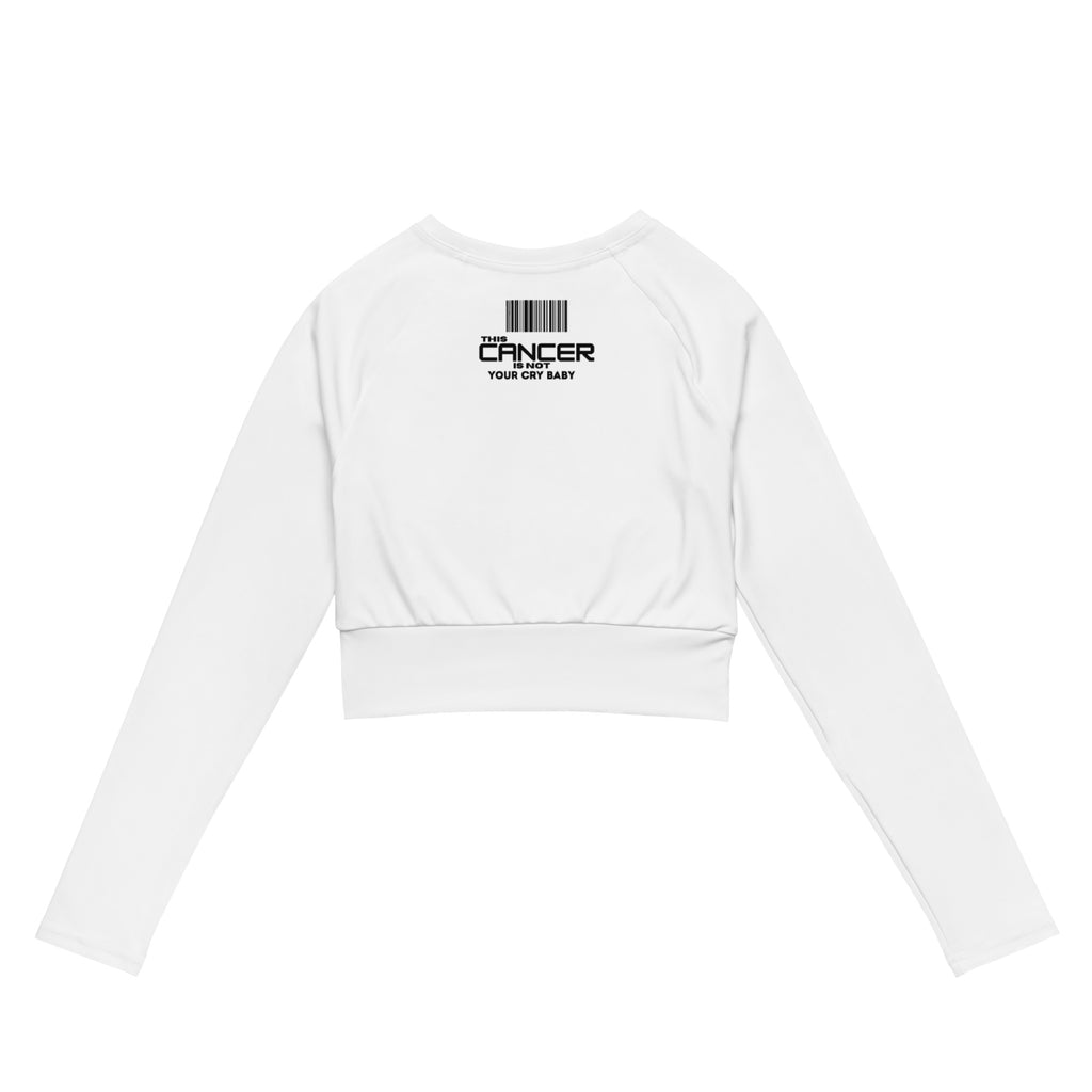 This Cancer is NOT your Cry Baby - Women’s Premium Long Sleeve Crop Top
