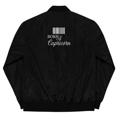 Born A Capricorn - UNISEX Premium Bomber Jacket