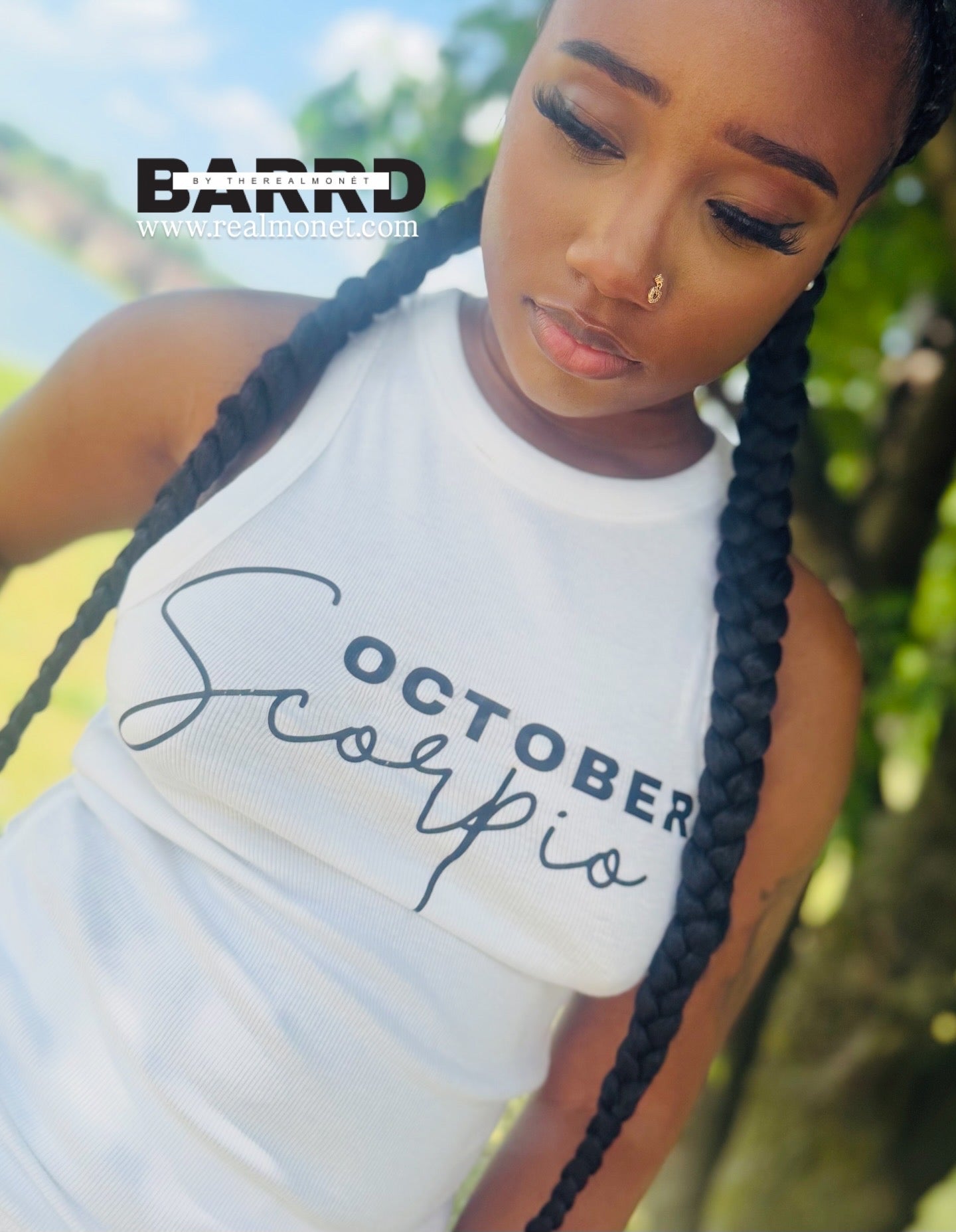 October Scorpio Premium Ribbed Tank Top