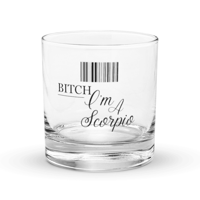Scorpio Countdown Glass
