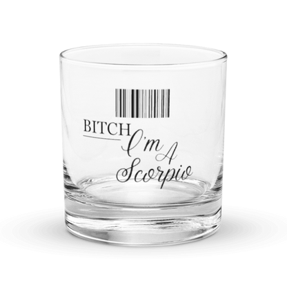 Scorpio Countdown Glass